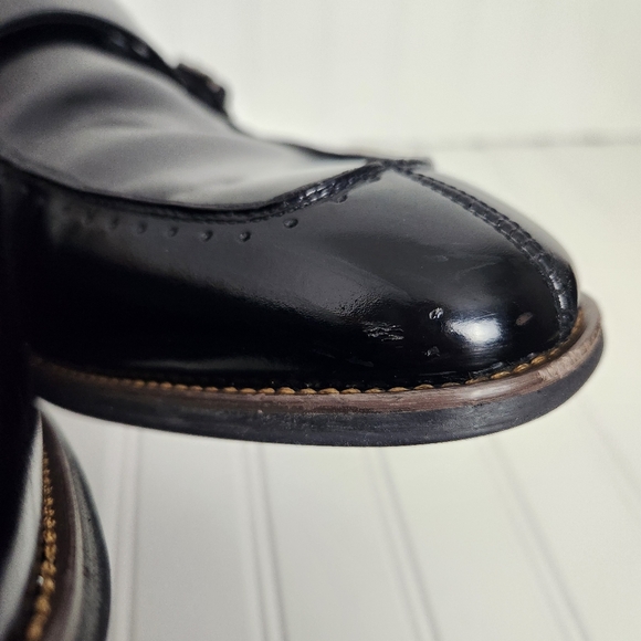 Stacy Adams Baldwin Mens Size 9M Black Double Monk Strap Dress Shoes 25188-001 - Picture 12 of 16